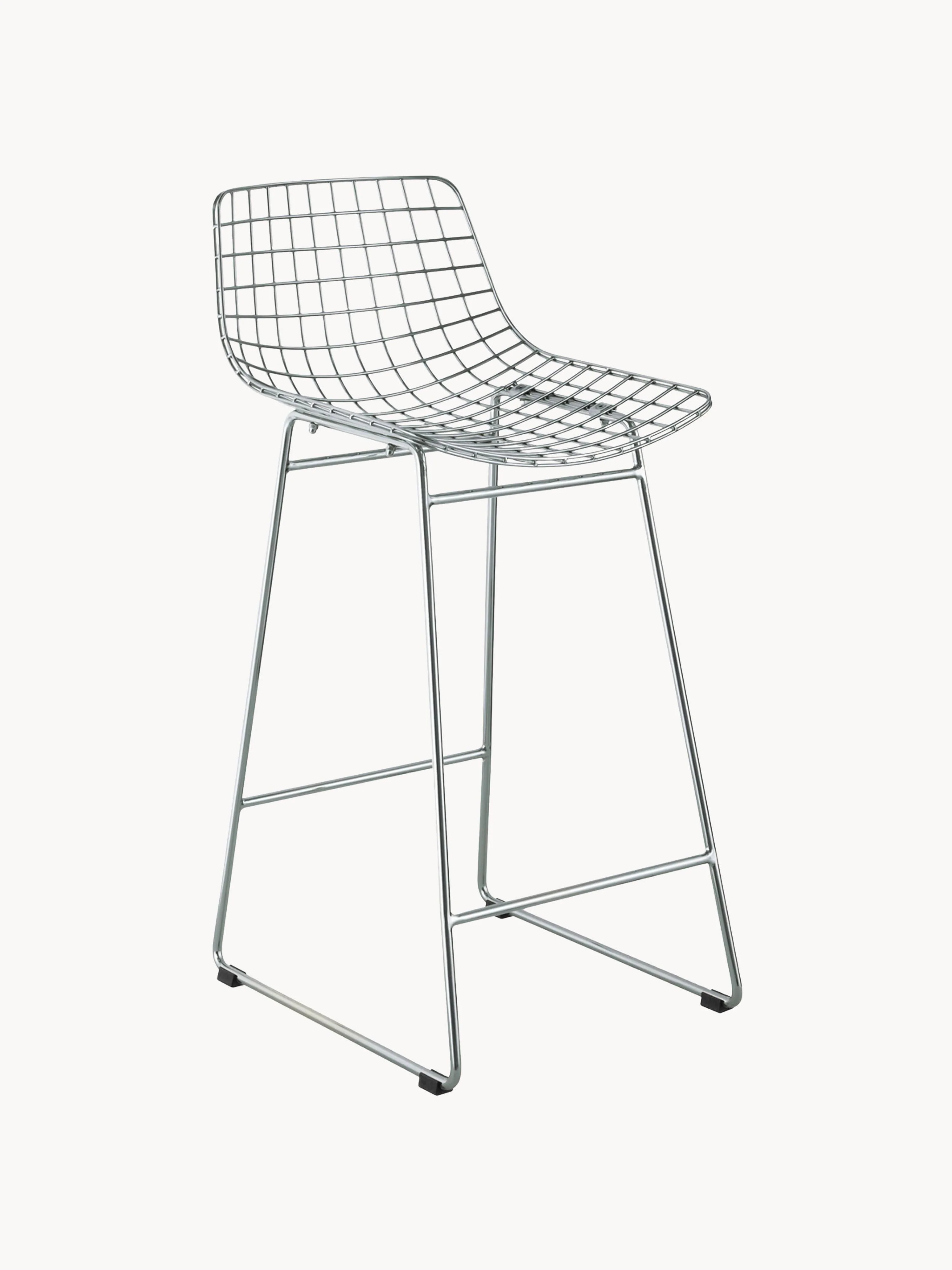 HKliving Wire metal bar stool