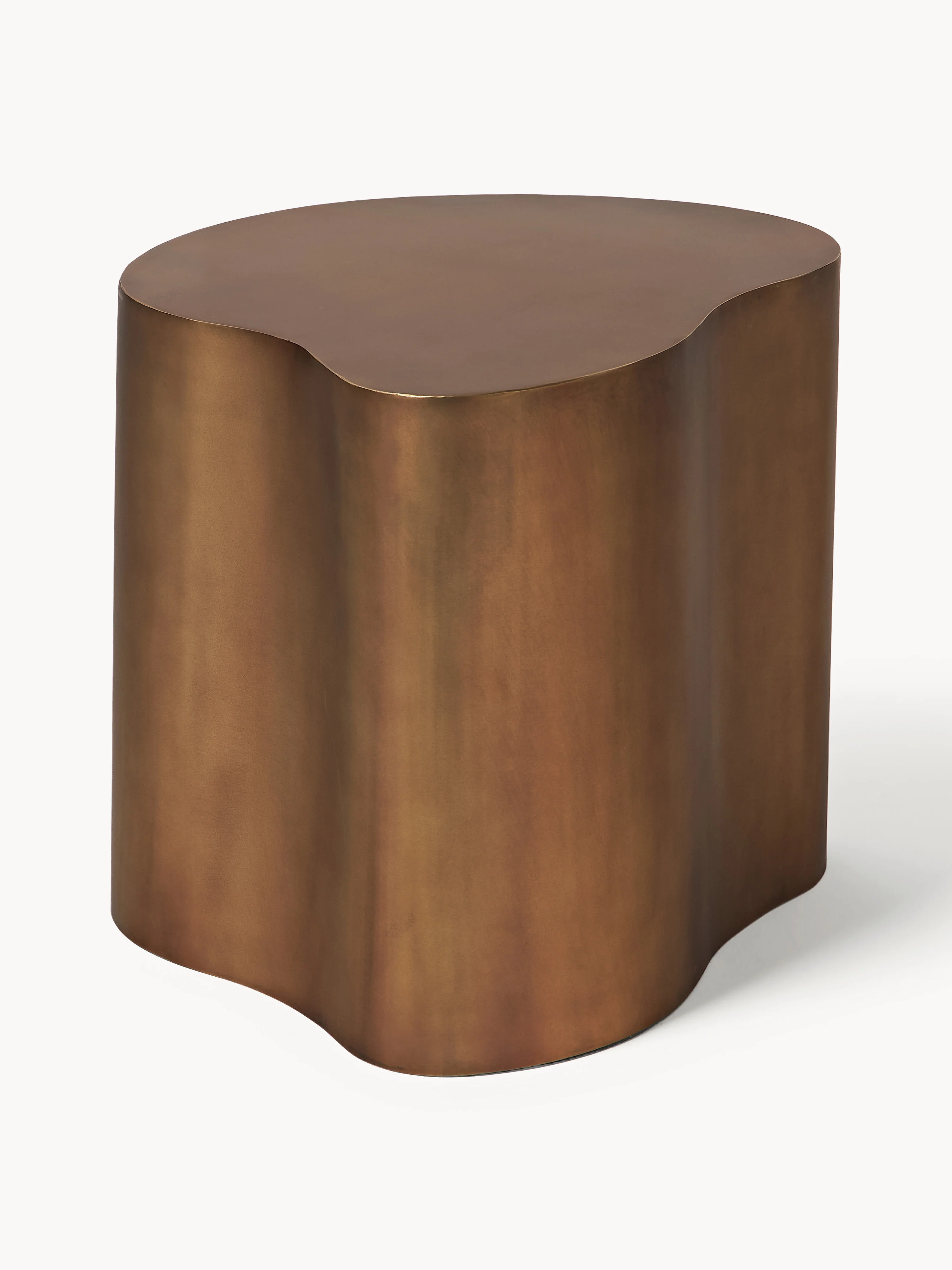 Westwing Collection Dale metal side table in organic shape
