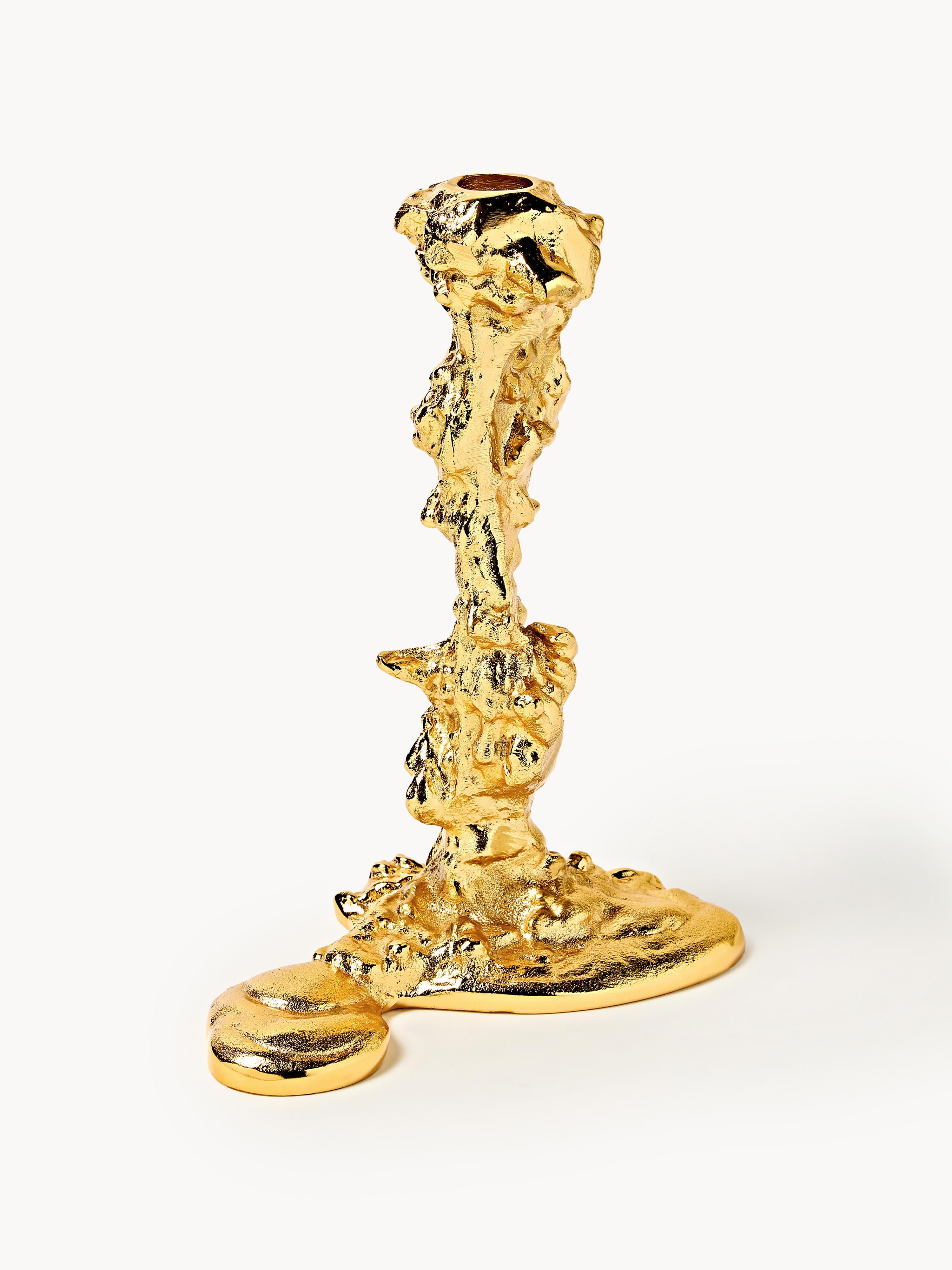POLSPOTTEN Metal candle holder drip