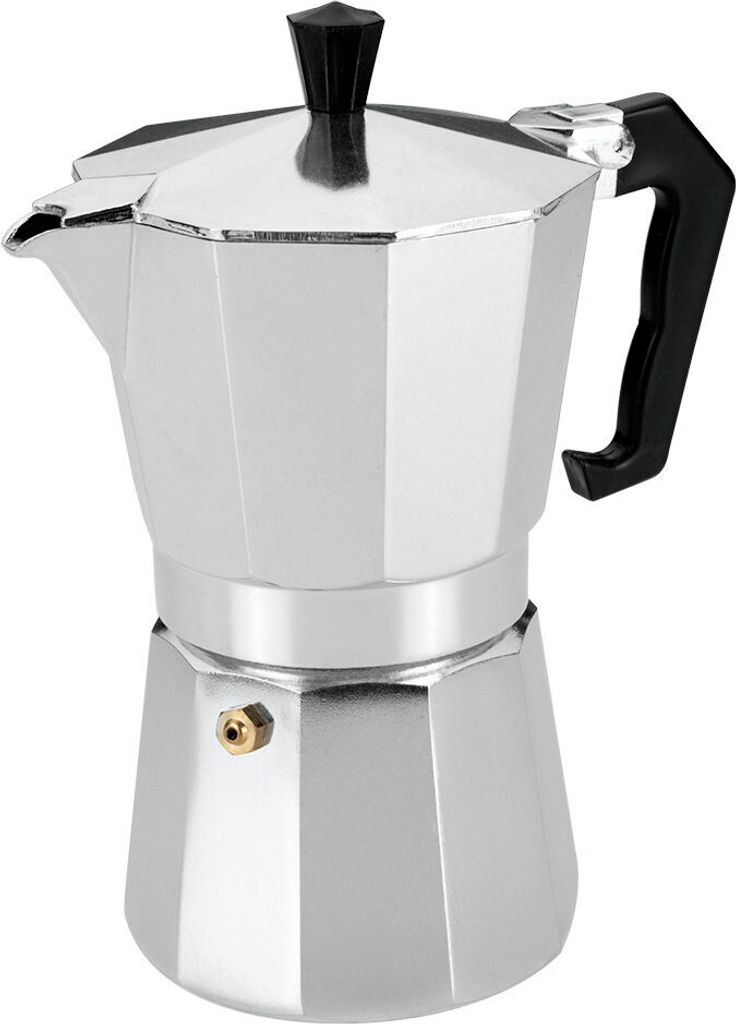 METALTEX 256416010 Espresso maker for 6 cups, cast aluminum / Espresso pot / Espresso maker