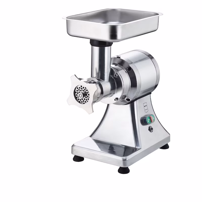 METRO Professional Meat Grinder GMG1200, Stainless Steel/Aluminium, 23 x 43 x 52 cm, 200 kg/pc, 735 W, Silver