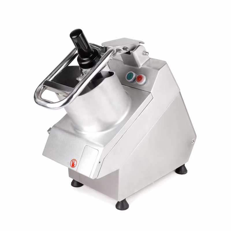 METRO Professional Vegetable Slicer GVC2000, Aluminum/Stainless Steel, 24 x 58 x 53.5 cm, 750W, 350 kg/h, incl. 4 stainless steel blades