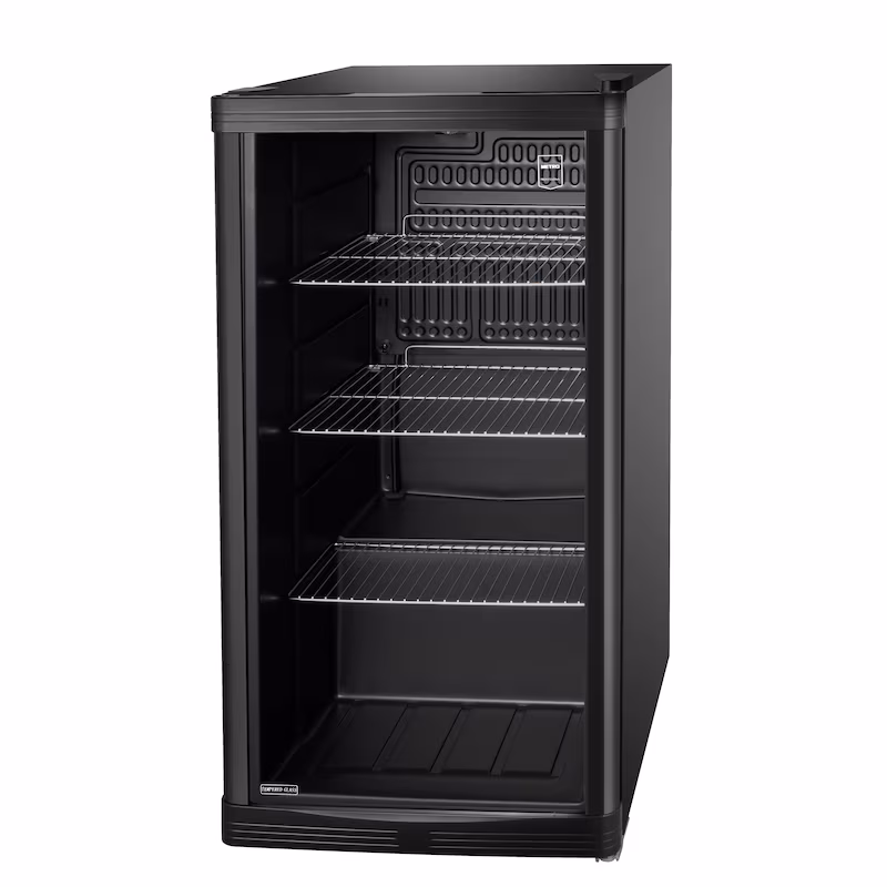 METRO PROFESSIONAL Beverage Refrigerator GPC1088, 43 x 49 x 83 cm, 88 L, black