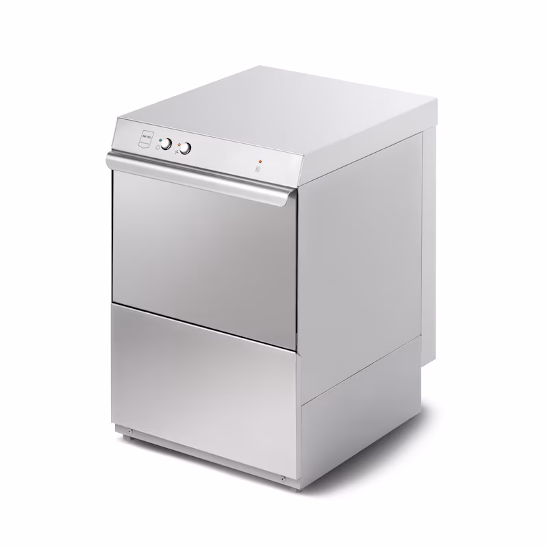METRO PROFESSIONAL Glasswasher GGW1040E, 46.5 x 51.0 x 69.5 cm, 230 V, 30 wash cycles/h, basket 40 x 40 cm, without drain pump