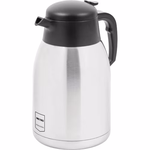 METRO PROFESSIONAL Insulated Jug, Stainless Steel, 16 x 14 x 25 cm, 1.9 L, Silver
