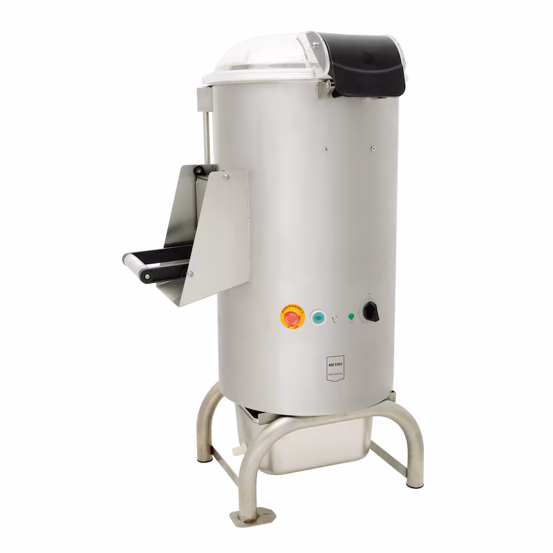 METRO PROFESSIONAL Potato Peeler GPP1018, Stainless Steel, 62 x 54 x 100 cm, 1100 W, 18 kg