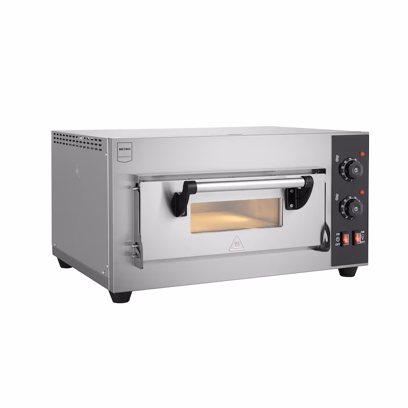 METRO PROFESSIONAL Pizza Oven GPO11401, Stainless Steel/Aluminium 63 x 62.6 x 34.8 cm, 40 cm, Silver
