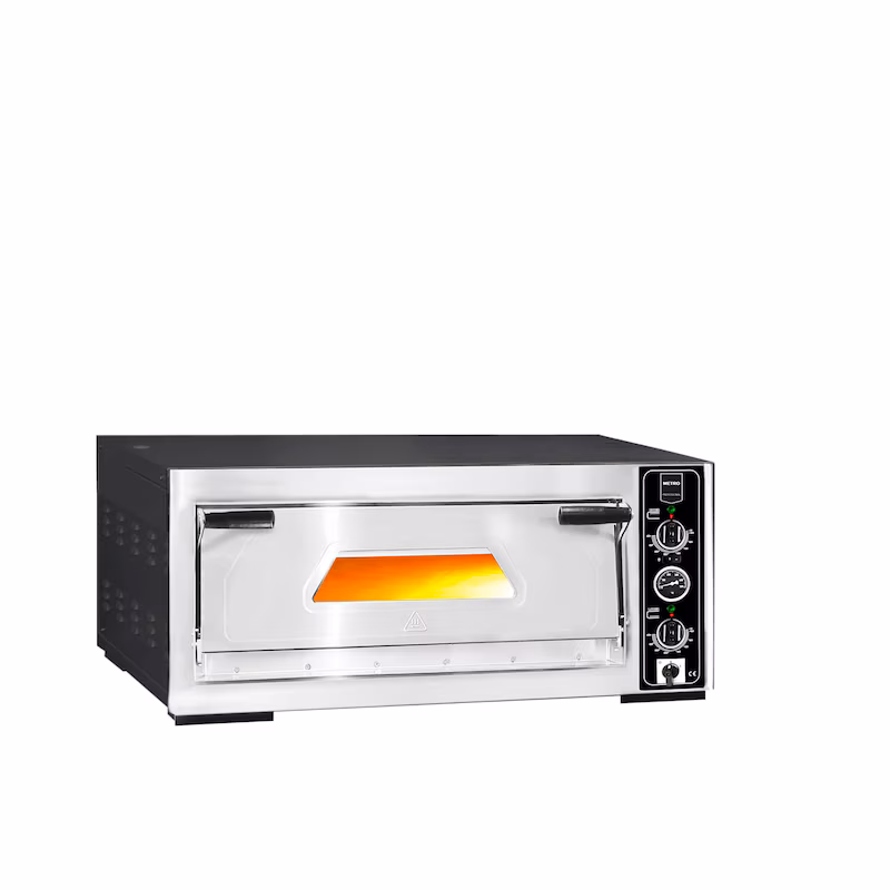 METRO PROFESSIONAL Pizza Oven GPO1434-1C, steel, 97 x 89 x 43.5 cm, single-layer, silver/black