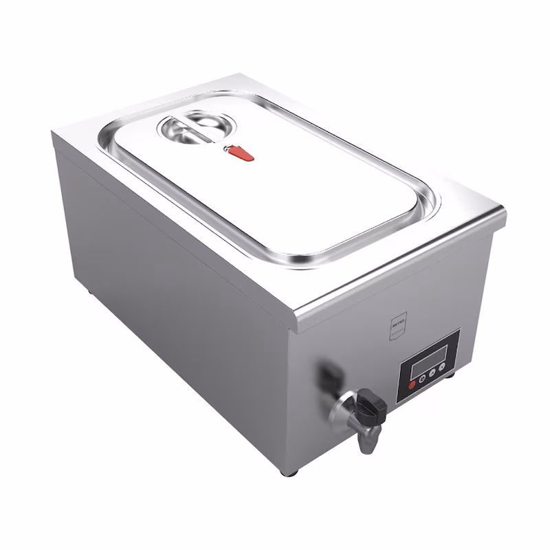 METRO Professional Sous Vide Cooker GSV1700, Stainless Steel, 700W, 24 L, with Timer