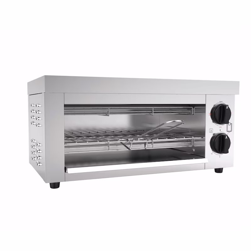 METRO PROFESSIONAL Toaster/Baking Oven GTO1002, Stainless Steel, 49.2 x 28 x 24.4 cm, 2000 W, with Cooking Zone