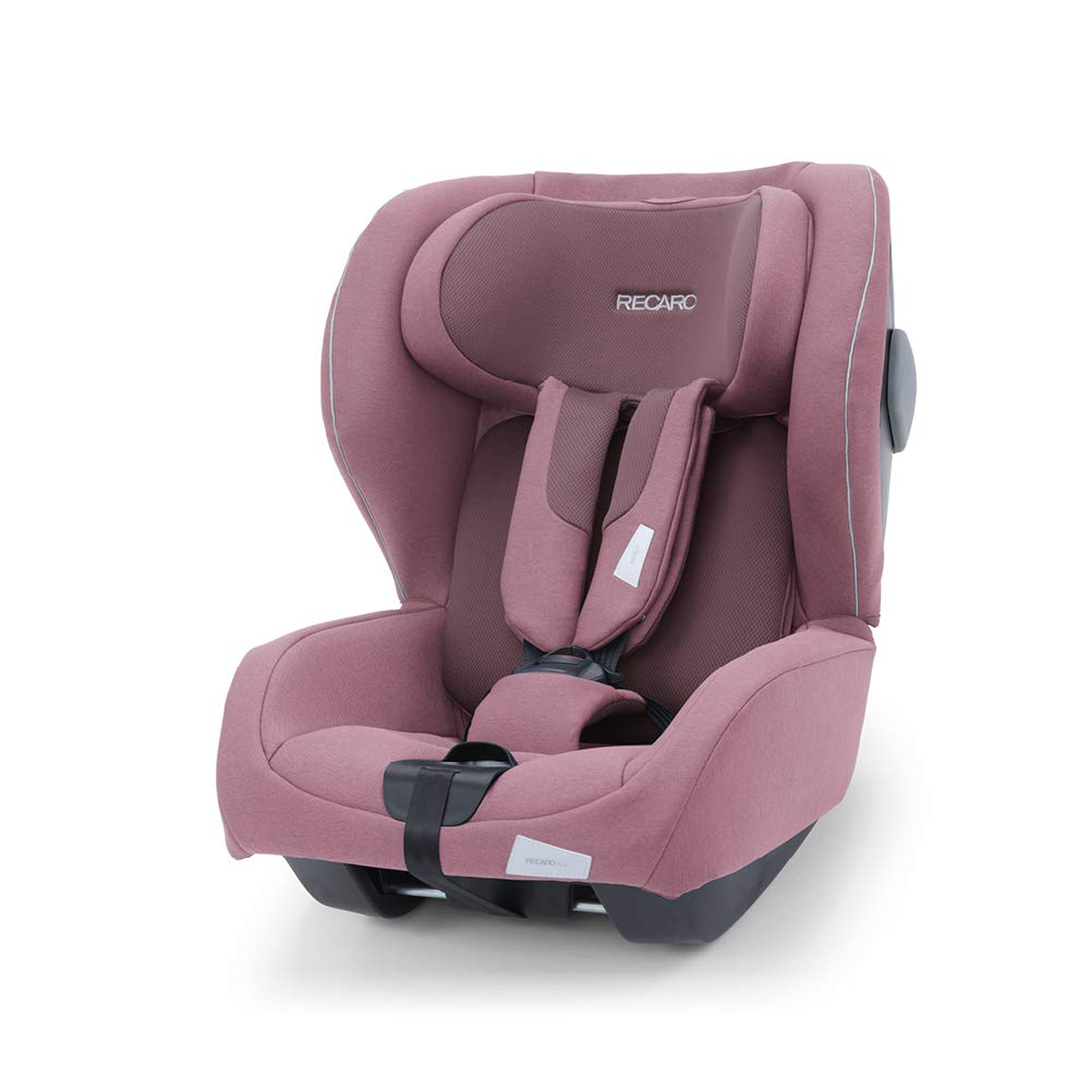 RECARO Kids, i-Size Reboarder Kio, Child Seat, Child Car Seat (60-105 cm), Easy Installation with Avan/Kio Base (i-Size), Excellent Air Circulation, Comfort and Safety, Prime Pale Rose