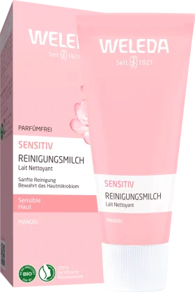 WELEDA Cleansing milk sensitive almond, 75 ml