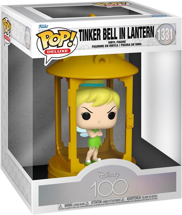 Funko Pop! Deluxe: Disney - Tinker Bell - Peter Pan - Tink Trapped - Vinyl Collectible Figure - Gift Idea - Official Merchandise - Toys For Children and Adults - Movies Fans