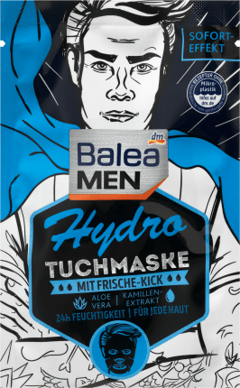 Balea MEN Tuch mask Hydro, 1 ST