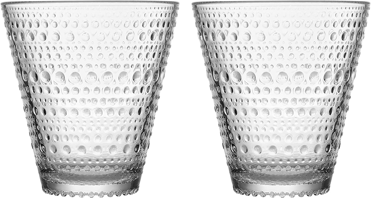 Iittala Kastehelmi Tumbler Set/2 Pieces, transparent, Standard