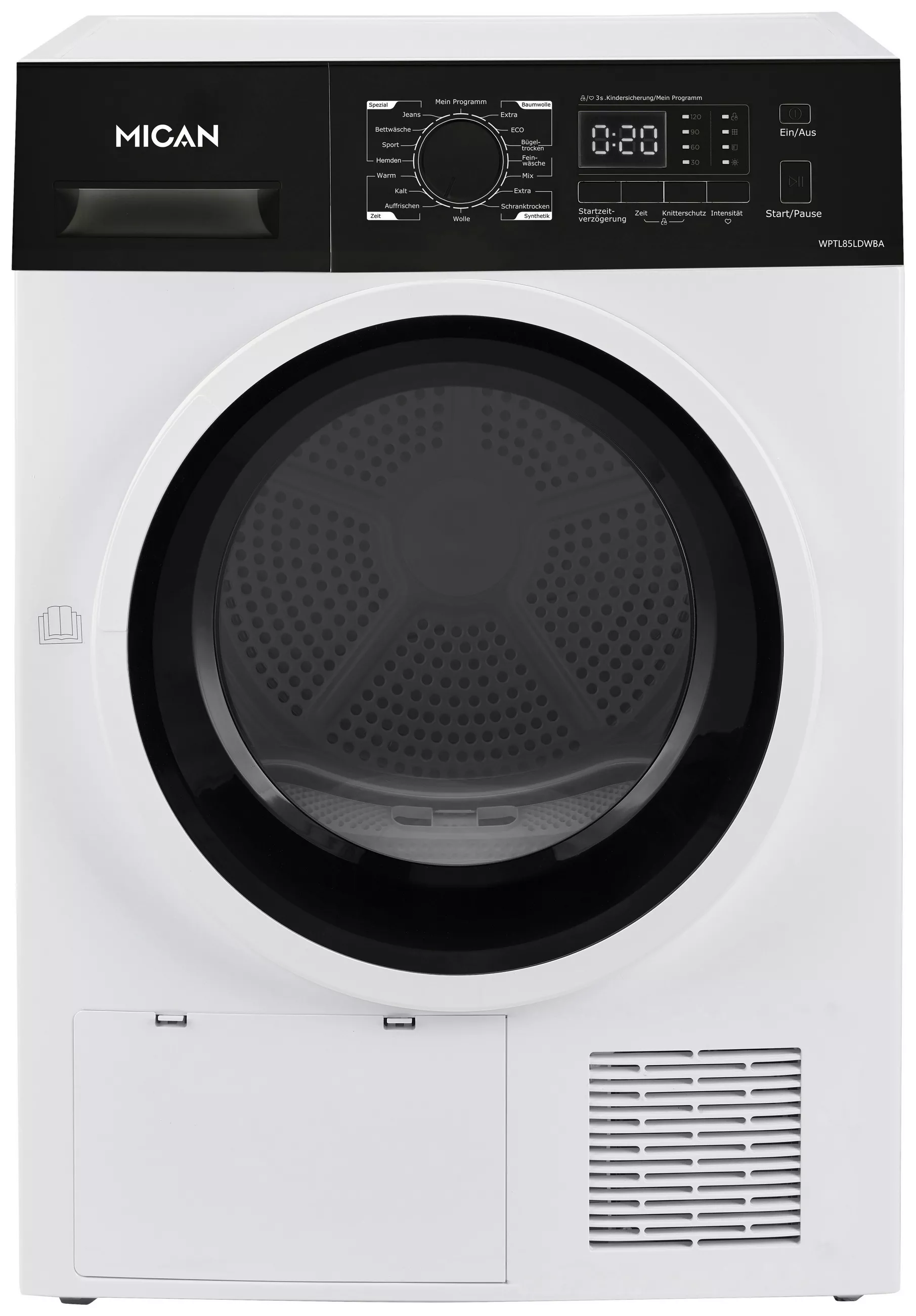 Mican Heat Pump Dryer WTTL85LDWBA