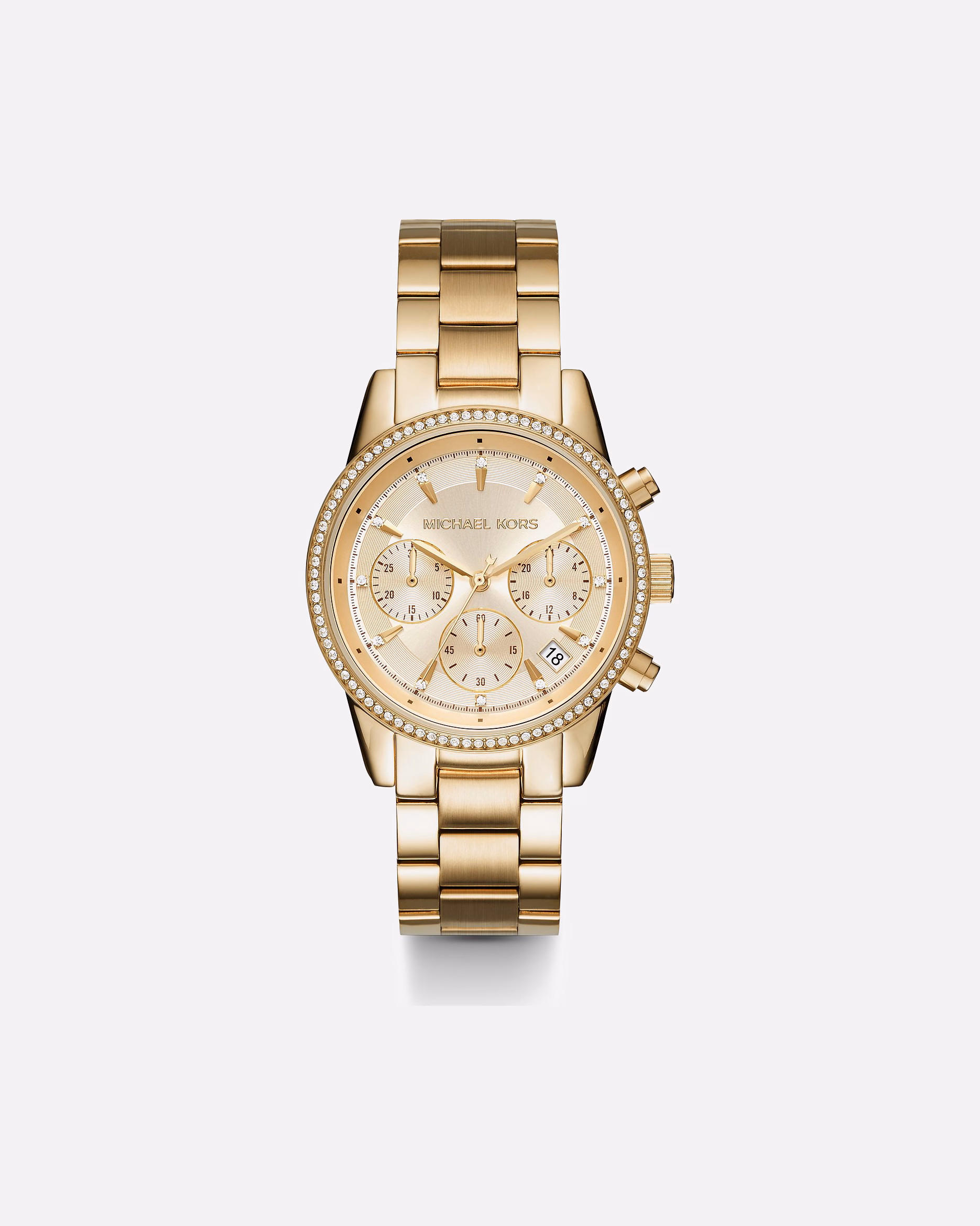 Michael Kors watch chronograph stainless steel