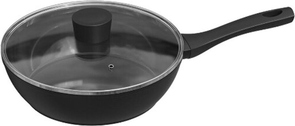 Michelino Nora New Line high-sided frying pan ø24 cm with non-stick coating - Black