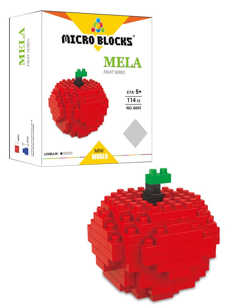 Micro Blocks Wlt 6603 – Set Apple