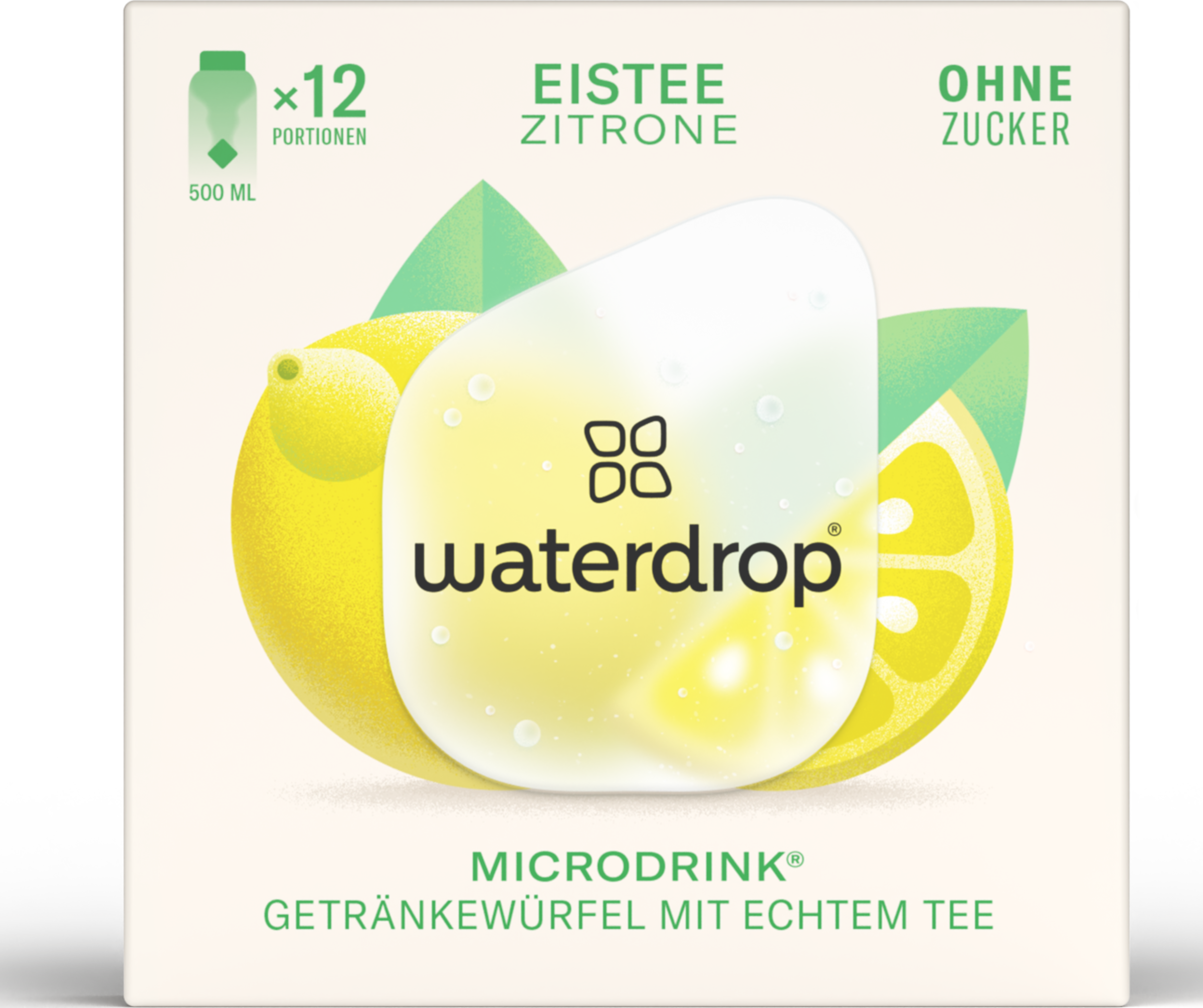 Waterdrop Microdrink iced tea lemon