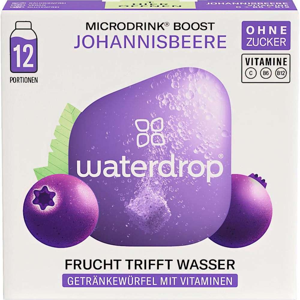 Waterdrop Microdrink, drink cubes with vitamins, boost