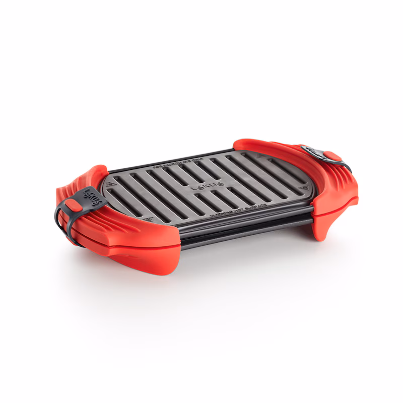 Lekue Microwave grill red for 1 to 2 people - Other steel Lékué 25.2x14.8 cm