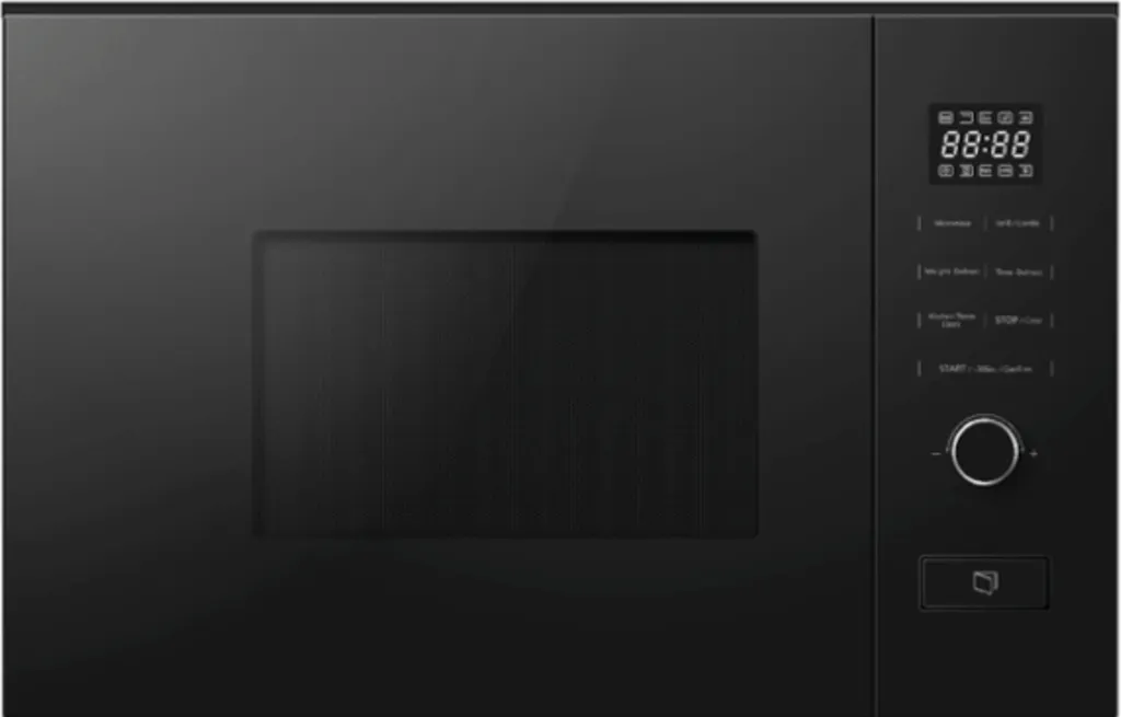 Midea Built-in Microwave Oven 20 Liters MEHK38KIX, Frameless, Matte Black