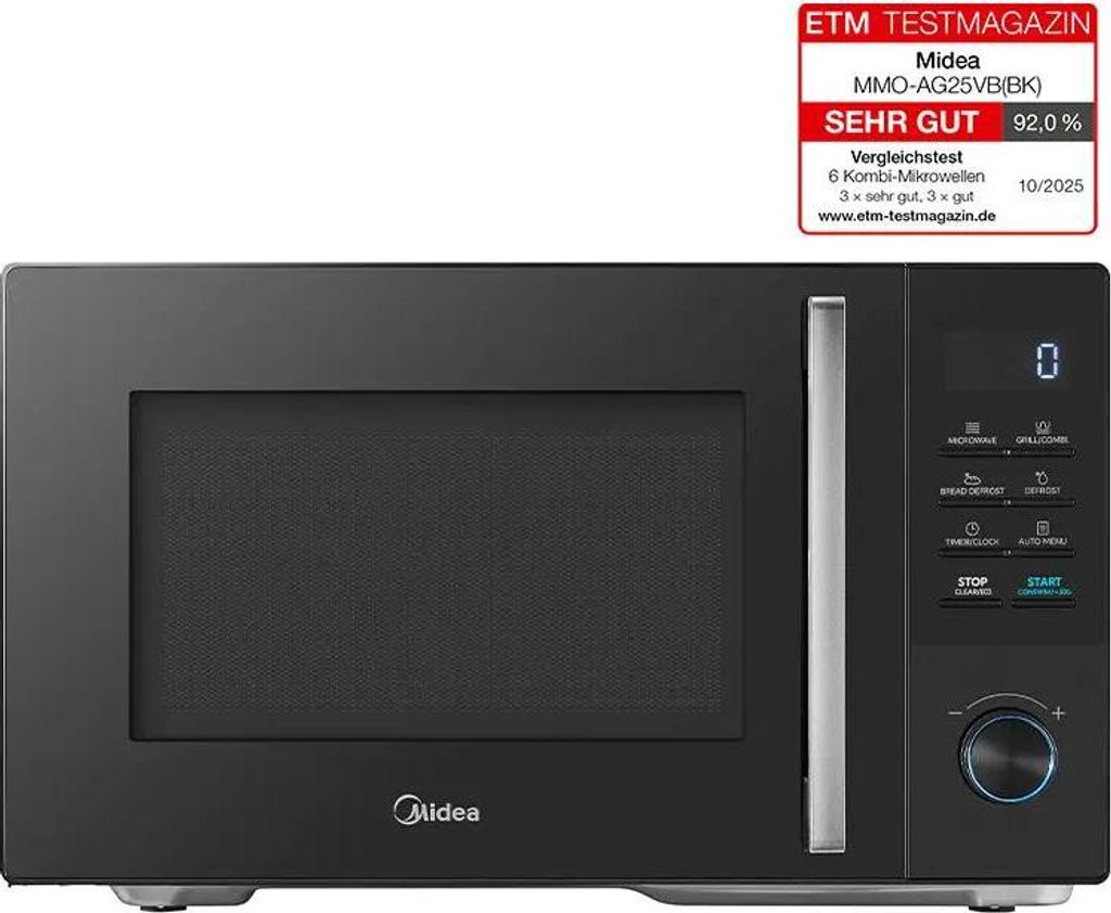 Midea MMOAG25VB(BK) Microwave with grill function