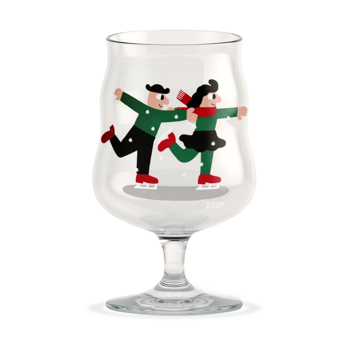 Holmegaard Mikkeller universal Christmas beer glass 40 cl