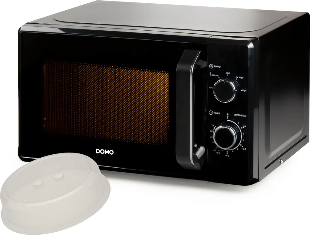Domo Microwave oven 20L in black DO2520