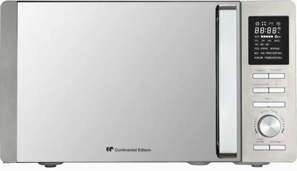 Microwave oven with grill Continental Edison 900 W 25 L Silver 900 W 25 L