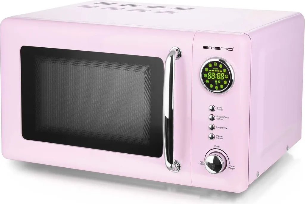 Retro Design Microwave Emerio MW-112141.1 pink