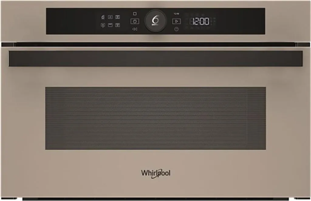 Cecotec WHIRLPOOL built-in microwave, 1000/800 W, 31 l capacity, grill, urban beige glass + black handle