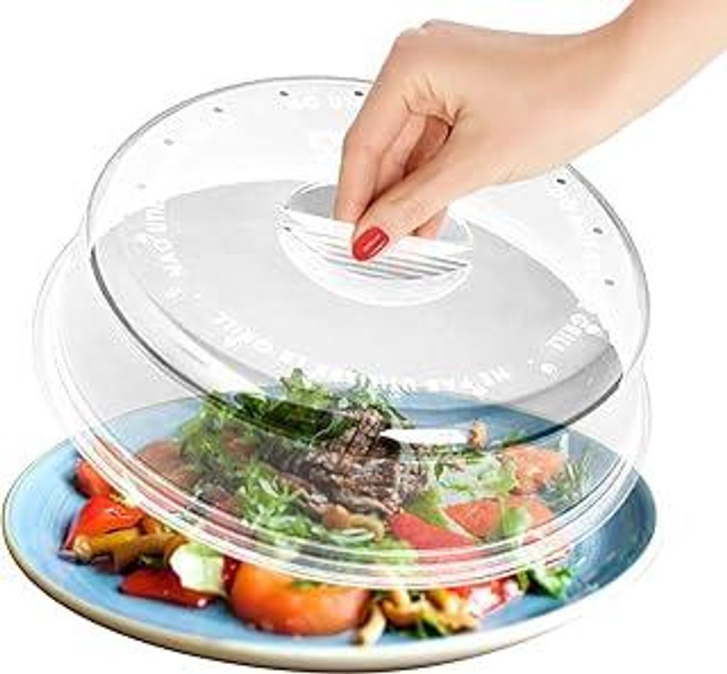Akhan Microwave cover 24 cm for heating food - High-quality microwave cover - Microwave hood