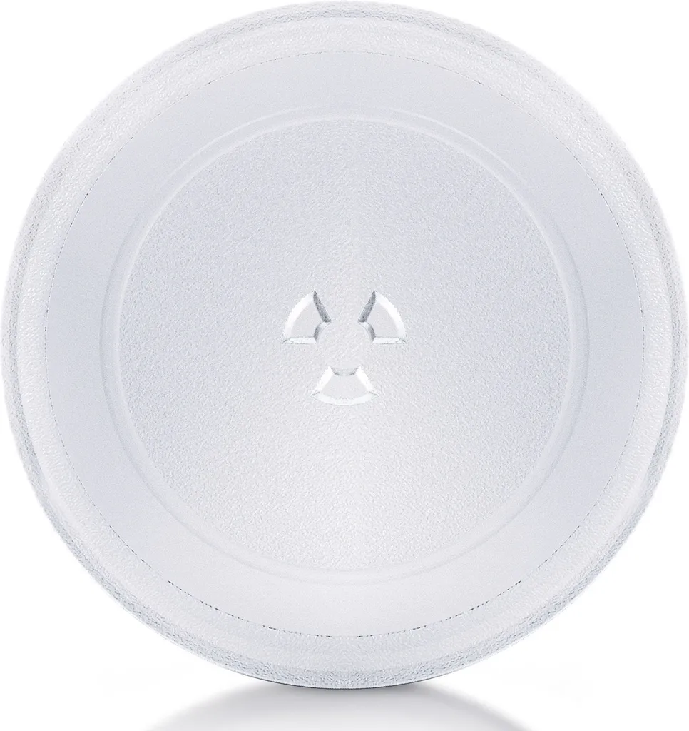 VIOKS Microwave plate 24.5 cm round glass plate for microwave