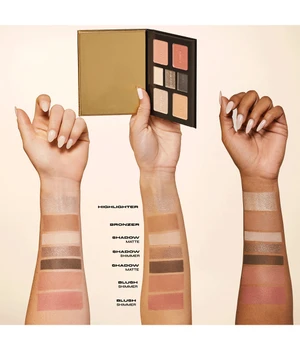 Milani Cosmetic All-Inclusive Eye, Cheek & Face Palette, Nr. 130 - Smokey