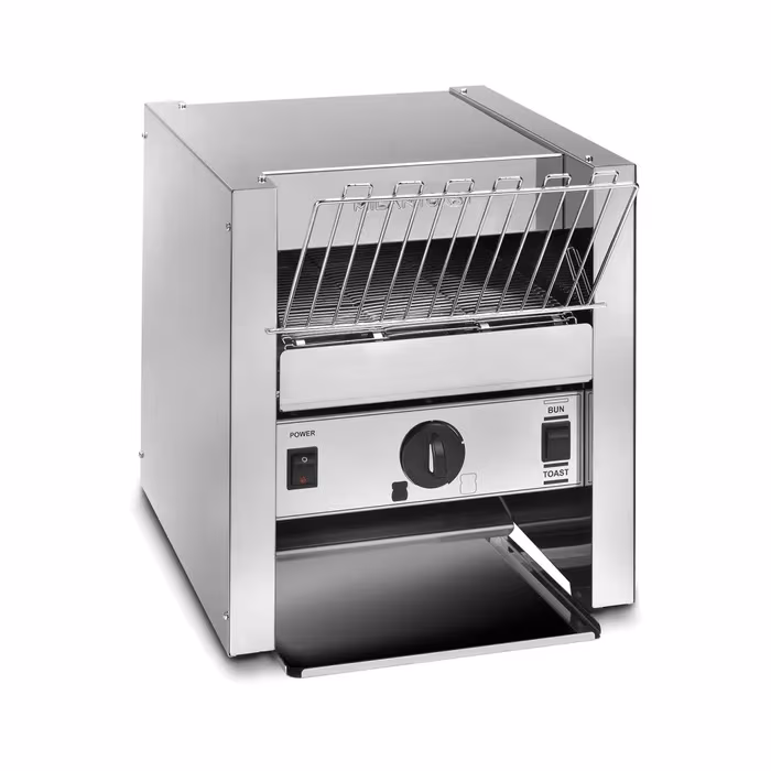 MilanToast – 2-slice belt toaster for intensive use, 220–240 V, 50/60 Hz, 2.1 kW