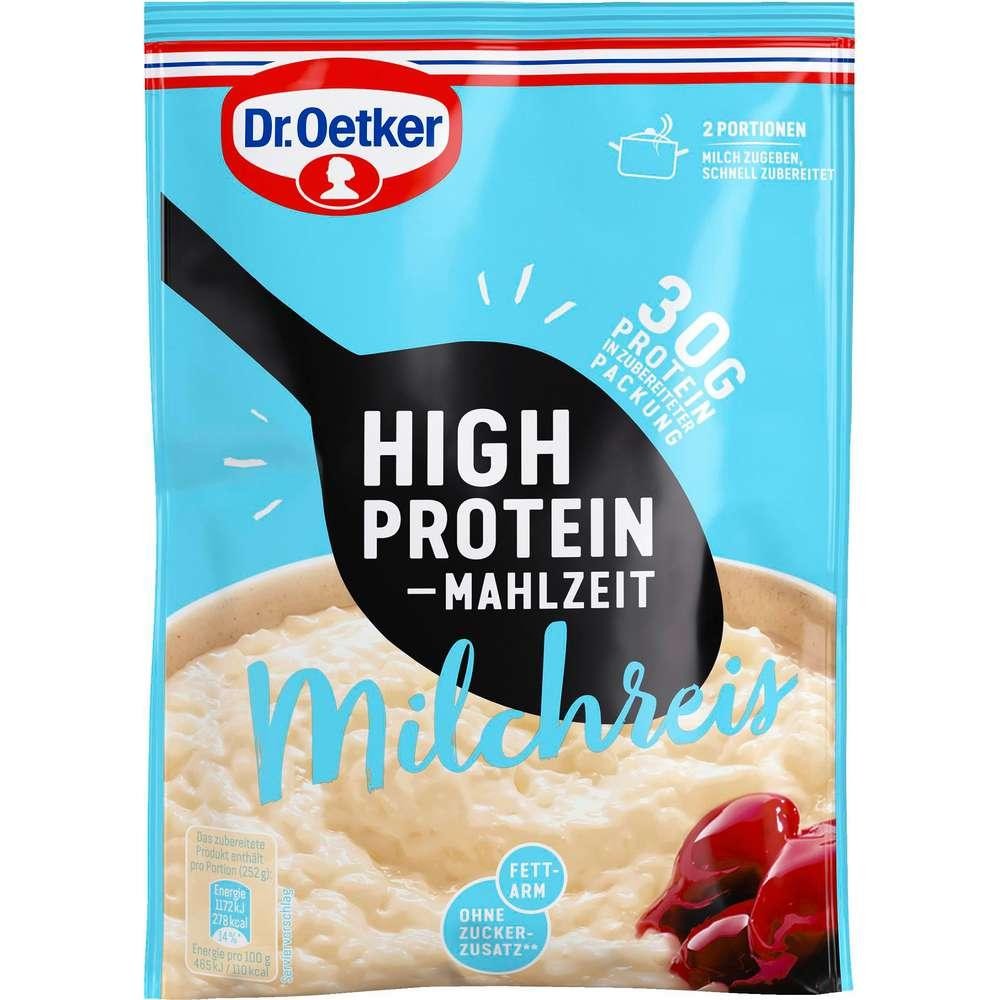 Dr. Oetker Rice pudding, high protein meal