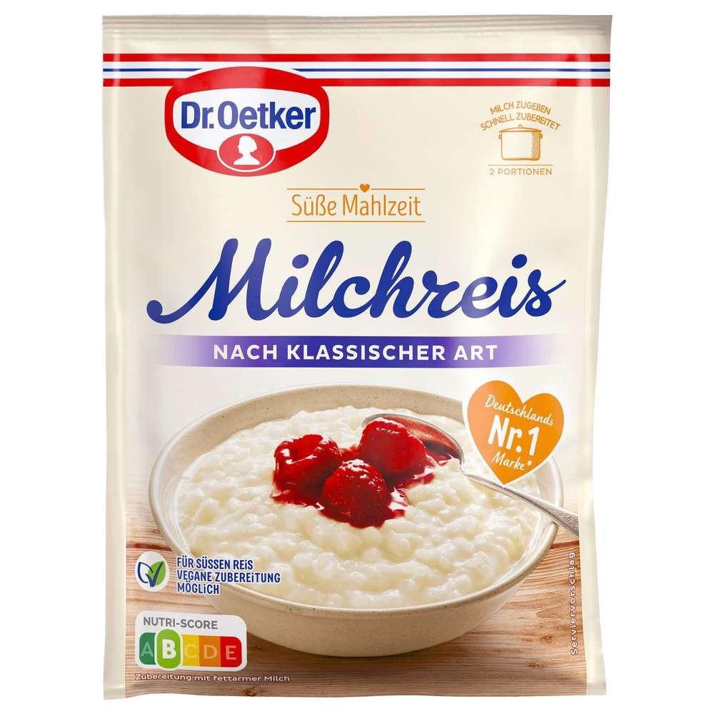Dr. Oetker Rice pudding, classic style