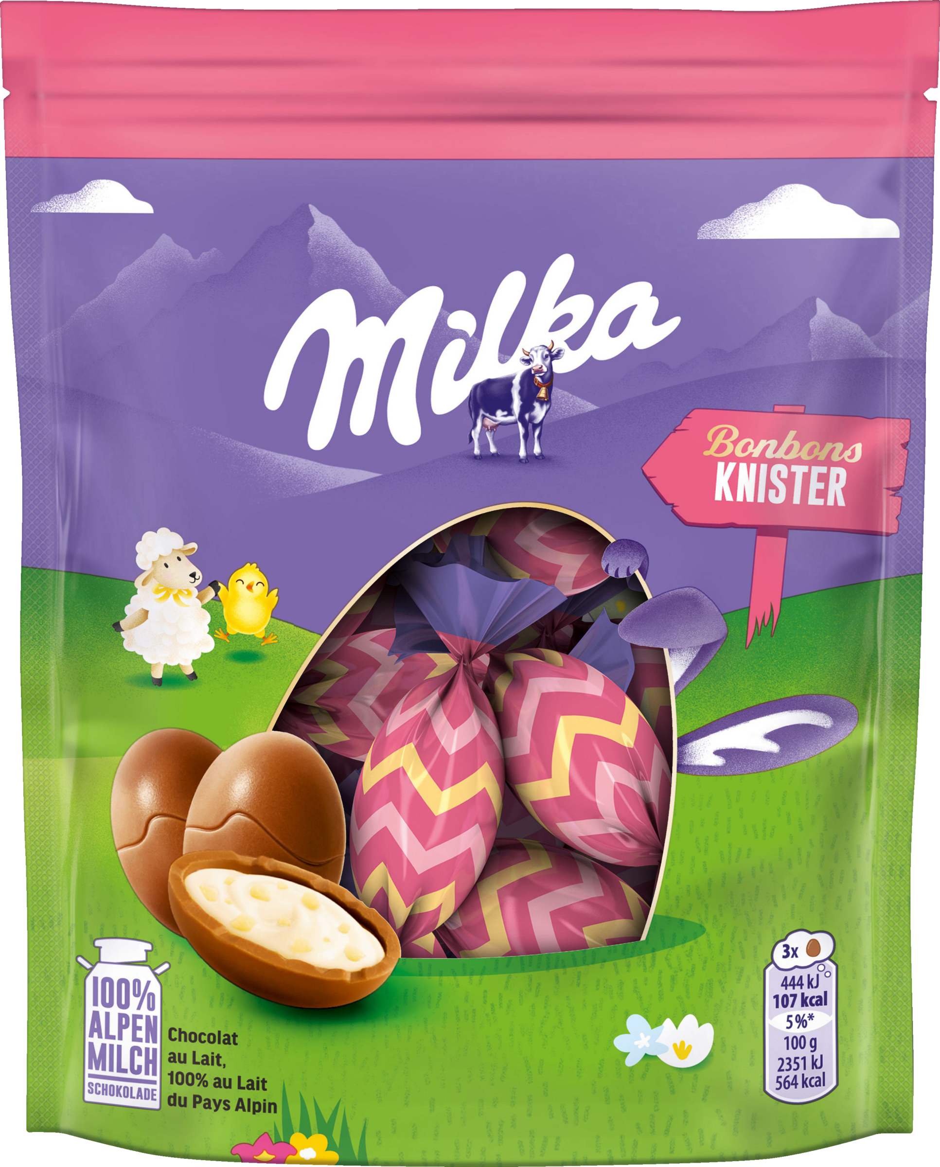 Milka Crackling Candies 86g