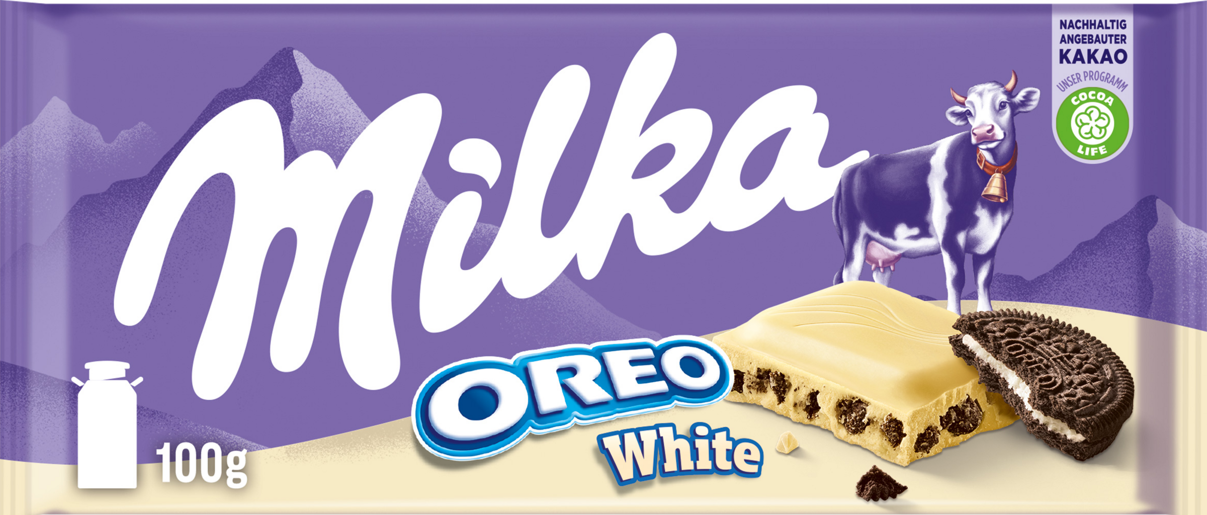 Milka Chocolate Oreo White 100g