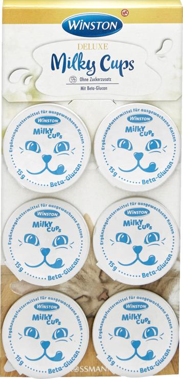 Winston Milky Cups mit Beta-Glucan