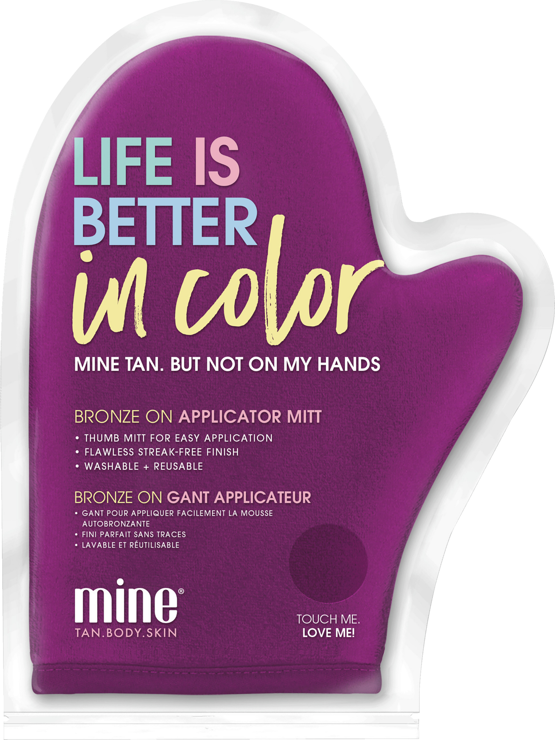 mine.tan Bronze On Applicator Mitt
