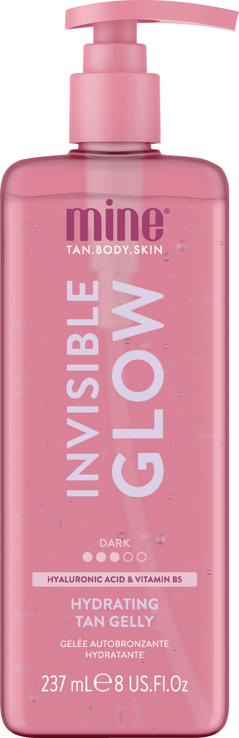 mine.tan Invisible Glow Dark Gelly 237 ml