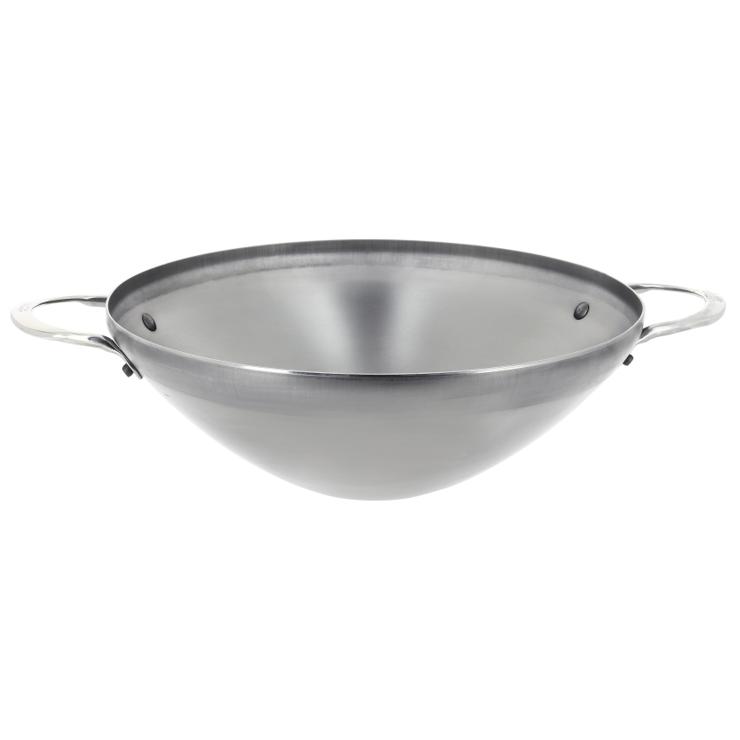 DE BUYER Mineral B Wok With Handle