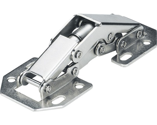 Hettich Mini screw-on hinge with spring, 2 pieces