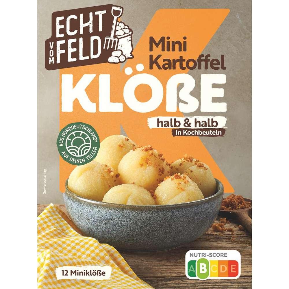 Echt vom Feld Mini potato dumplings, half&half
