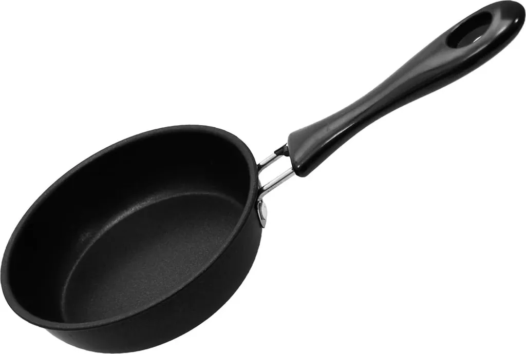 Markenlos Mini frying pan - cast iron - 12 cm - non-stick coating
