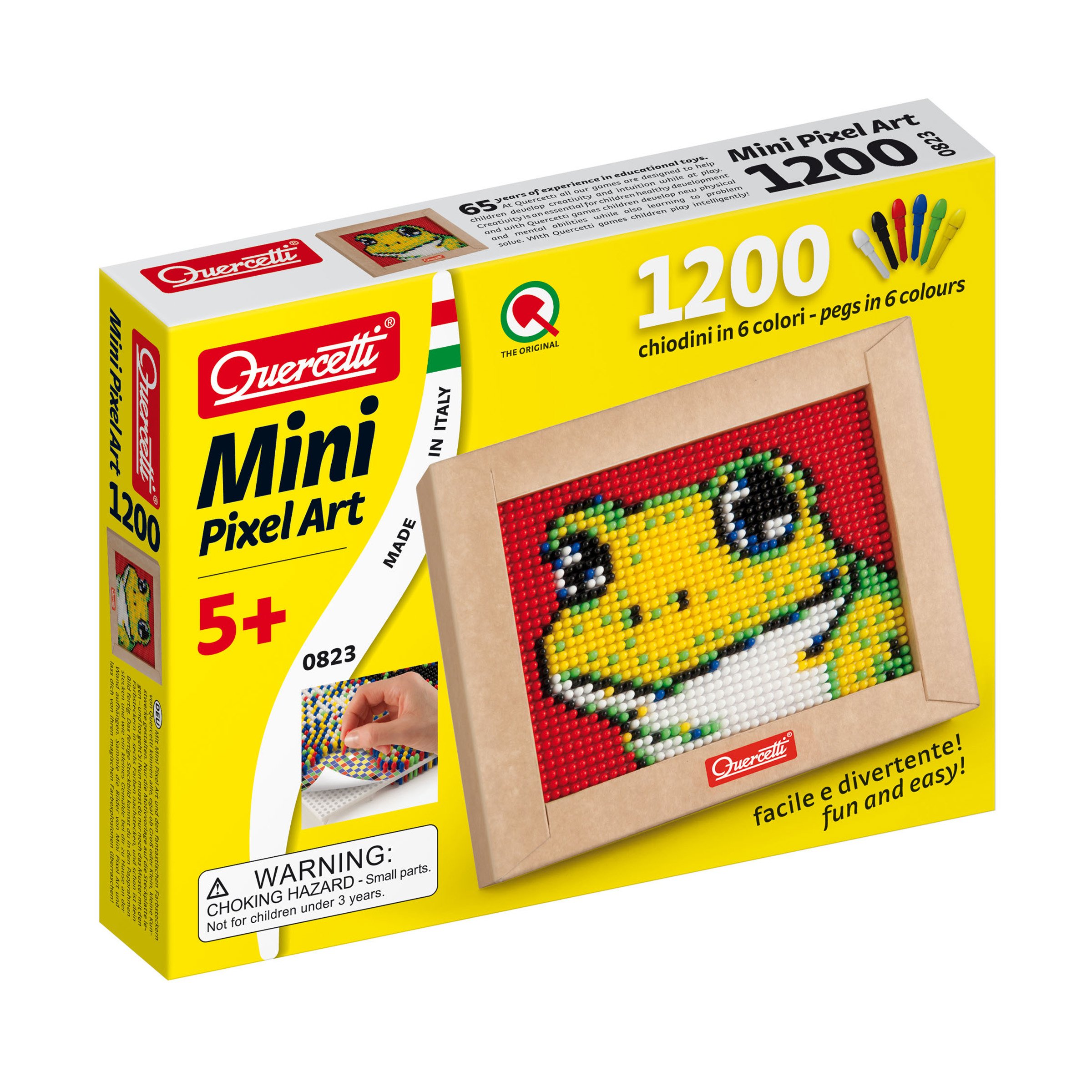 Quercetti Mini Pixel Art Frog