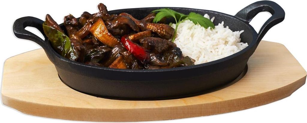 Stalgast Mini serving pan with handles, oval 210x150 mm